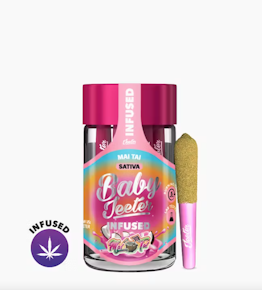 Baby Jeeter - Mai Tai .5G ROSIN Infused Pre-Rolls (5 Pack)