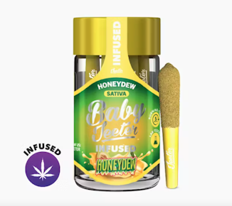 Baby Jeeter - Honeydew .5G ROSIN Infused Pre-Rolls (5 Pack)